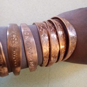 African Copper Bracelets each